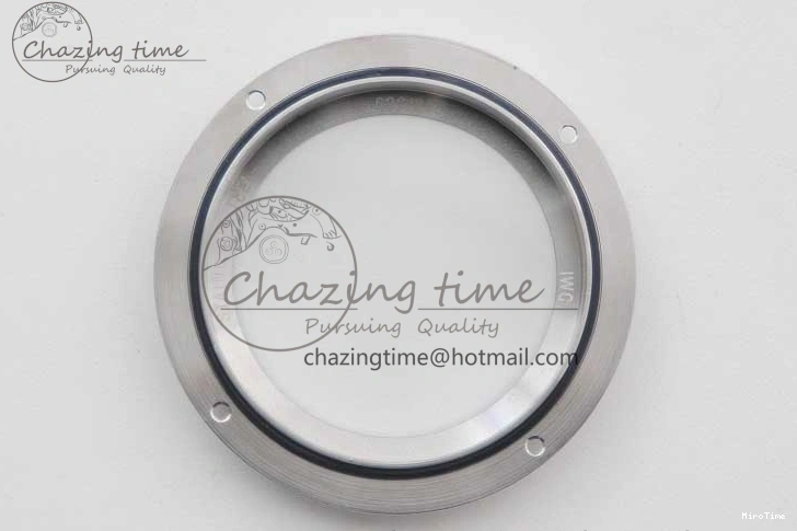 MIROTIME 1223 FastDry Portugieser Chronograph IW371615 ZF Best Edition Green Dial on SS Bracelet A7750 (Slim Movement) 7038